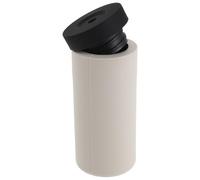 POPETPOP Distributeur de Savonnette Liquide Pressable en Silicone Gris Clair Flacon Souple Compact 1 Pièce Cuisine et Salle de Bain Distributeur de Shampoing et Liquide Vaisselle