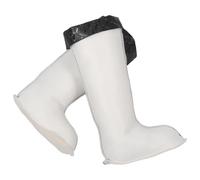 POPETPOP Doublure de Botte Imperméable en Coton à Poils Longs 45 CM pour Hommes Semelle Intérieure Chaude et Isolante pour Bottes de Pluie Randonnée et Chasse en Hiver