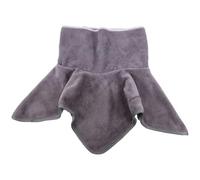 POPETPOP Drap de Lit pour Massage en Microfibre Gris Foncé Ouverture Visage, Dimensions 195X70Cm, pour Salon de Beauté et Massages Thérapeutiques