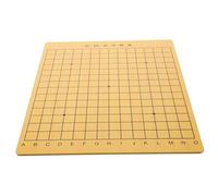 POPETPOP Échiquier Bois Double Face pour Jeux Chinois Xiangqi et Gobang Surface Lisse Polie Éducatif et Décoratif Jeu de Société Stratégique pour Débutants et Famille