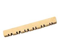 POPETPOP Écrou de Chevalet pour Mélodie Plus pour Guitare 12 en Laiton Support de Corde Fendu Accessoire pour et Acoustique
