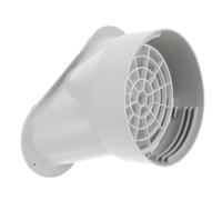POPETPOP Embout Evacuation Climatiseur Mobile, Connecteur D'échappement à Bouche Plate, Raccord de Tuyau D'échappement en Plastique avec Maille, pour Climatiseurs, 1 Set