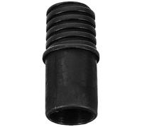 POPETPOP Embout Fileté pour Manche à Balai, Adaptateur pour Perche | Plastique Noir, Maintien Ferme Tête, Usage Maison, Compatible Balais et Brosses