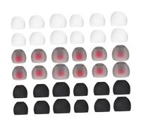 POPETPOP Embouts D’oreille en Silicone 36 Pcs Multicolores Tailles S/m/l, Isolation Phonique, Souples et Solide, Accessoires pour Écouteurs Intra-auriculaires, Protection Auditive