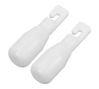 POPETPOP Embouts de Rechange pour Canne D’Aveugle 2 Pièces - Embouts Boule et Crochet Colorés Lumière Intégrée - Accessoires Légers et Solide pour Sécurité et Mobilité Nocturne