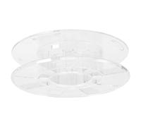 POPETPOP Enrouleur de Câble Transparent 025 Kg pour Filament d'Impression 3D Support de Bobine Léger et Portable Rangement Précis pour Usage Domestique Scolaire et Studio