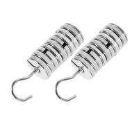 POPETPOP Ensemble de 2 Poids à Fentes en Fer Chromé Robustes et Légers, 200 G Total, pour Expériences Scientifiques en Laboratoire et Production Artisanale