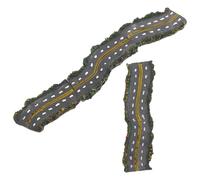 POPETPOP Ensemble de 4 Décorations en Résine pour Aquarium D’Eau Douce et Eau de Mer, Décor Réaliste de Route et Allée Pavée, Accessoires pour Tortues et Dioramas, pour Décoration