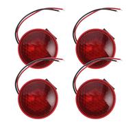 POPETPOP Ensemble de 4 Sirènes d'Alarme de Voiture Puissantes Haut-Parleurs Robustes Résistants aux Intempéries Klaxon d'Avertissement pour Voiture et Camion Système Sonore d'Alerte