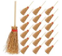 POPETPOP Ensemble de 50 Balais Miniatures en Plastique, Décorations pour Maison de Poupée, Décors de Paysage Et de Théâtre, Accessoires Légers pour Micro-scènes Et Halloween
