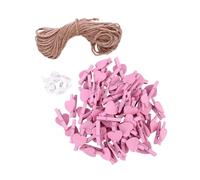 POPETPOP Ensemble de Clips Mémo Colorés en Corde Décoration DIY de Photos Accessoires pour Mur de Souvenirs 12 Clips