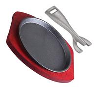 POPETPOP Ensemble De Poêles De Cuisson Poêle À Rôtir Ronde Accessoires Pour Barbecue Poêle Antiadhésive Plateau De Service Compact Idéal Pour Les Réunions De Famille