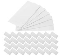 POPETPOP Enveloppes Autocollantes Blanches 120 Pièces, Format Petit, Papier Offset Vierge Réutilisable pour Rangement, Budget et Organisation, Enveloppes d'Expédition et Budgétaires