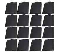 POPETPOP Enveloppes CD Polyvalentes en Papier Kraft Noir 100 Unités Support en Carton, Adaptées pour Stockage Sécurisé de CD/Dvd Lors de Déplacements ou Archivage