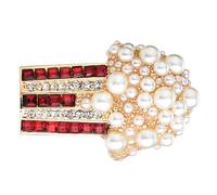 POPETPOP Épingle à Poitrine Popcorn en Alliage Coloré, Accessoire Créatif pour Femmes, pour Mariages et Cérémonies, Design Fantaisie et Charmant
