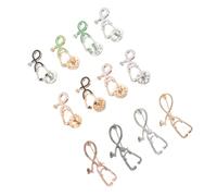 POPETPOP Épingle Broche Stéthoscope en Alliage, 12 Pièces, Badges Décoratifs pour Aides-soignantes et Vétérinaires, Style Cartoon pour Usage Quotidien