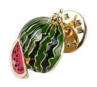 POPETPOP Épingle de Pastèque Mignonne Broche à Motif Dessin Animé pour Col Châle Pinces pour Cardigan Femme Réutilisable