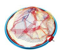 POPETPOP Épuisette Aluminium avec Tête Hook Maillage Épais et Poignée pour Kayak et Étang de Diamètre de Large Ouverture et Panier de Pêche Flottant Pliable