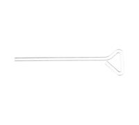 POPETPOP Étaleur de Cellules en Verre Triangulaire pour Boîtes de Petri | Verre de Laboratoire, Surface Lisse, Réutilisable et Stérilisable, Contrôle Précis pour Ensemencement