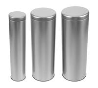 POPETPOP Éteignoir à Moxibustion Argenté en Tôle 3pcs pour Gestion de Fumée et Usage Polyvalent à Domicile ou Bureau, Boîte Portable pour Bâton de Moxa