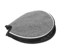 POPETPOP Étui de Rangement pour Raquette de Ping-Pong, Coque Rigide Oxford | Léger et Facile à Transporter, Format Demi-rond, Usage Quotidien, Augmente la Durée de Service
