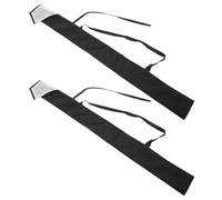 POPETPOP Étui de Rangement pour Sabre Japonerie 2 Pièces Noir en Polyester, Paquet de Protection Épée Pratique pour Collection et Performances