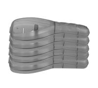 POPETPOP Étui De Voyage Pour Rasoir Manuel, Coffret 5 Pièces En Plastique Noir, Portable Et Protecteur, Rangement Sécurisé Pour Outils De Rasage, Pour Voyages Et Usage Masculin