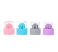 POPETPOP Étui Portable pour Lentilles de Contact Manuel en PP Léger, Lot de 4 Pièces, Nettoyage des Lentilles la Maison Vacances Couleur Aléatoire