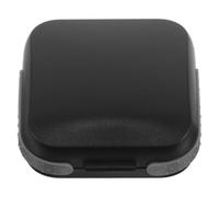 POPETPOP Étui Rigide Portable pour Appareil Auditif Noir Matériau Tampon Avancé et Format de Poche, pour Voyage et Déplacements Professionnels