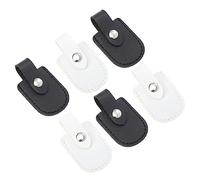 POPETPOP Étuis pour Ciseaux à Ongles et Ciseaux à Broder 6 Pièces Taille Standard Protection Flexible Noir et Blanc pour Manucure Professionnelle Accessoires de Soin des Ongles