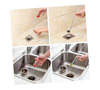 POPETPOP Extracteur de Drain Flexible Fil pour Nettoyage Canalisation Évier Cuisine et Salle de Bain Outil pour Débouchage Cheveux et Déchets Couleur Aléatoire Couleur Aléatoire