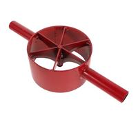 POPETPOP Fendeur de Bambou à 6 Pièces Outil Robuste en Acier Rouge Manuel pour Jardinage et Aménagement Paysager, pour Artisans Professionnels et Amateurs de Bricolage
