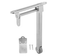 POPETPOP Ferme-Porte à Ressort en Acier Inoxydable Système de Fermeture Automatique Silencieux pour Porte Coupe-Feu Métallique Résistance Haute Température Adapté Usage Résidentiel et