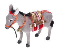 POPETPOP Figurine Âne Réaliste Plastique Modèle Animal de Ferme Miniature Éducatif pour Garçon Fille Couleur Aléatoire Couleur Aléatoire