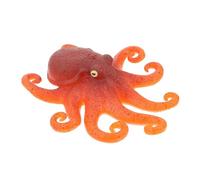 POPETPOP Figurine de Pieuvre Réaliste TPR Sensoriel Antistress et Décoration Maison Modèle Animal Simulé pour Garçon Fille Cadeau Souvenir Amitié