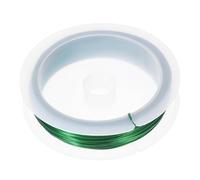POPETPOP Fil de Fer Coloré 0,5 Mm Vert 40 M pour Création Bijoux et Fleurs DIY Adultes Décoration Mariage Anniversaire Printemps Été