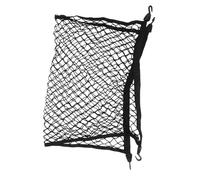 POPETPOP Filet De Voiture Élastique 100x60 Cm avec Crochets Filet De Chargement Robuste pour Coffre De Voiture Rangement pour Siège Et Porte-Bagages en