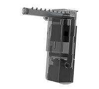 POPETPOP Filtre à Film dégraissant Filtre d'élimination de Film d'huile Élimination de Film d'huile pour Aquarium Filtres PVC Accessoires d'aquarium écumeur de Film d'huile Abdos Black