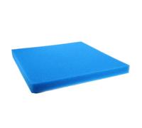 POPETPOP Filtre en Coton Haute Densité pour Aquarium 45X45X4 CM Bleu Coussin Filtrant Épais pour Filtration D’Eau Mousse Filtrante pour Bassin Poissons Rouges et Crevettes Accessoire