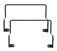 POPETPOP Fixateurs de Matelas en Métal Antidérapants Lot de 2 Barres pour Sommier Installation Facile et Solide Usage Maison Chambre Dimensions 21 X 80 X 6 CM