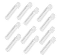 POPETPOP Flacon Échantillon Parfum Vide 1ml en Verre 50 Pièces | Compact, Rechargeable et Étanche, Format Tubulaire Simple, pour Sorties Nocturnes et Fêtes, Lot Pratique