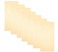 POPETPOP Fondation pour Nids d'Abeilles 10 Feuilles en Cire d'abeille Naturelle Orange Outils Apicoles pour Apiculture Solide