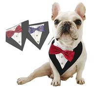 POPETPOP Foulard Triangulaire pour Animal Bandana pour Chien Écharpe Design pour Animaux De Compagnie Tablier Triangulaire pour Chien