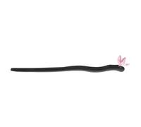 POPETPOP Fourchette à Cheveux de Style Chinois en Bois Pourpre Peinture Cuivre, Épingle Élégante et Classique pour Hanfu, pour Mariages et Événements Spéciaux