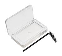 POPETPOP Gel Fixateur Sourcils Transparent avec Savon Coiffant et Brosse Set Maquillage Professionnel pour Femmes Boîte Acrylique Résistante