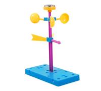 POPETPOP Girouette Scientifique à Monter Soi-même pour Garçon Et Filles, Kit D’expériences Stem Éducatif, Plastique Précis, Présent Anniversaire, Jouet D’Assemblage Manuel pour Apprentissage Pratique