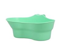 POPETPOP Gobelet de Bain de Bouche Plastique Vert Multifonction pour Soins Buccaux et Brossage des Dents Tasse Portable pour Personnes Âgées et Patients Alités