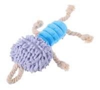 POPETPOP Grand Jouet pour Chien avec Son Couineur Et Corde Élastique Jouet Interactif pour Dressage De Chiots Peluche Et Robuste