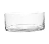POPETPOP Grand Vase à Fleurs en Verre Transparent Cylindrique 20 CM pour Propagation Hydroponique et Décoration Maison