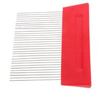 POPETPOP Grattoir Multi-usages en Acier Inoxydable Peigne Texturisant pour Effets Précis et Bord Décoratif, Outil D'art Mural pour Décoration Murale et Sols